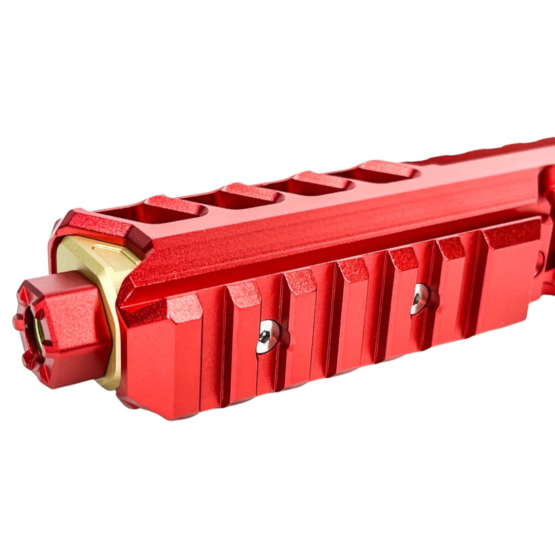 CTM TAC Fuku-2 CNC Aluminum General Upper Set Long Type for Action Army AAP01 GBB Pistol Series ( AAP-01 ) ( Green )