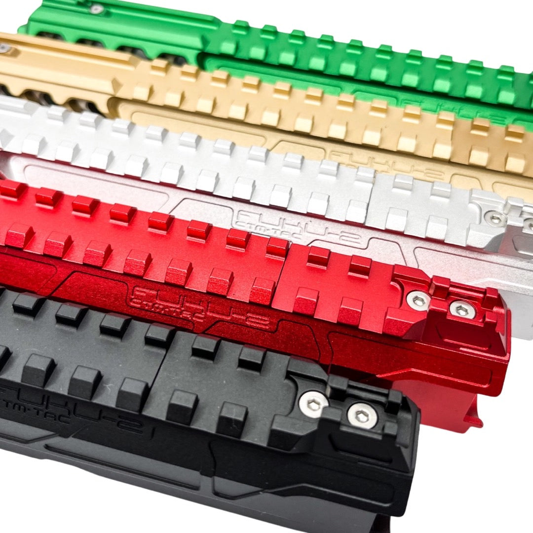 CTM TAC Fuku-2 CNC Aluminum General Upper Set Long Type for Action Army AAP01 GBB Pistol Series ( AAP-01 ) ( Green )