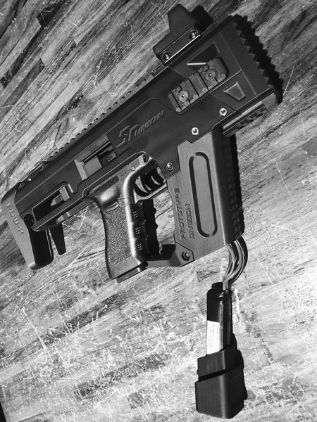 SRU Glock PDW SMG Kit for TM AEP 18 / TM, WE, KSC 17 / 18 / 34 / 35-Pink