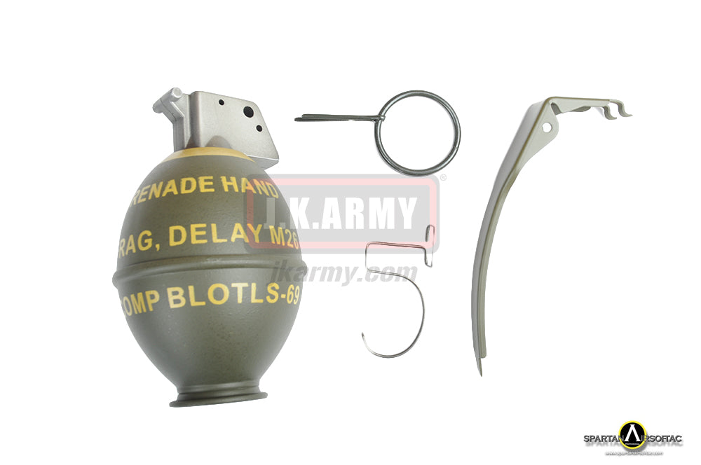 FANS GEAR / Spartan Airsoft M26 Dummy Grenade
