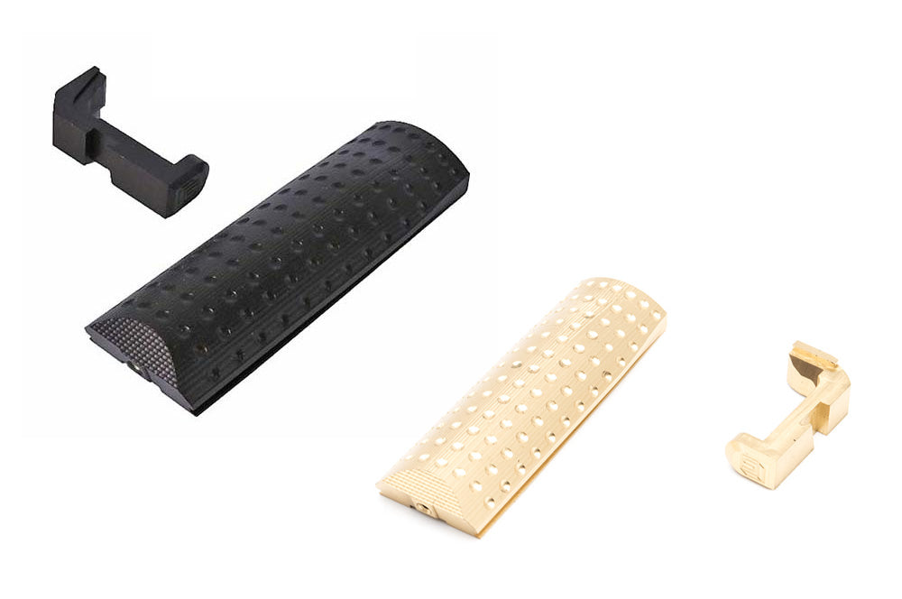 EMG / Salient Arms International ™ BLU Standard Backstrap & Magazine Catch Kit-Grey