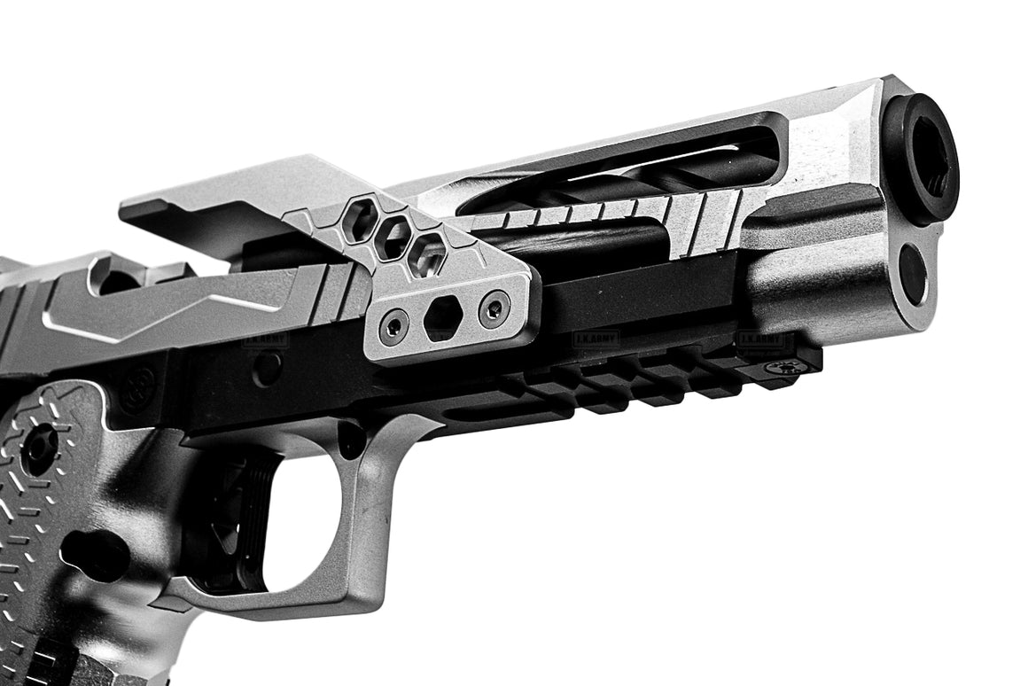 SAVIA CNC Hi-Capa Type 1 Race Gun GBB Pistol Airsoft ( Silver )