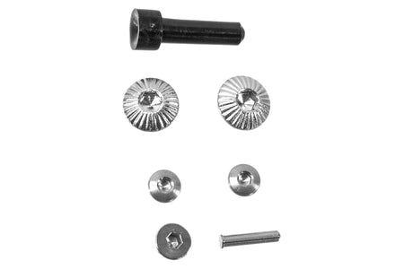 SAVIA CNC Aluminum Type 5 Grip For Marui TM Hi-Capa GBBP Series -Silver