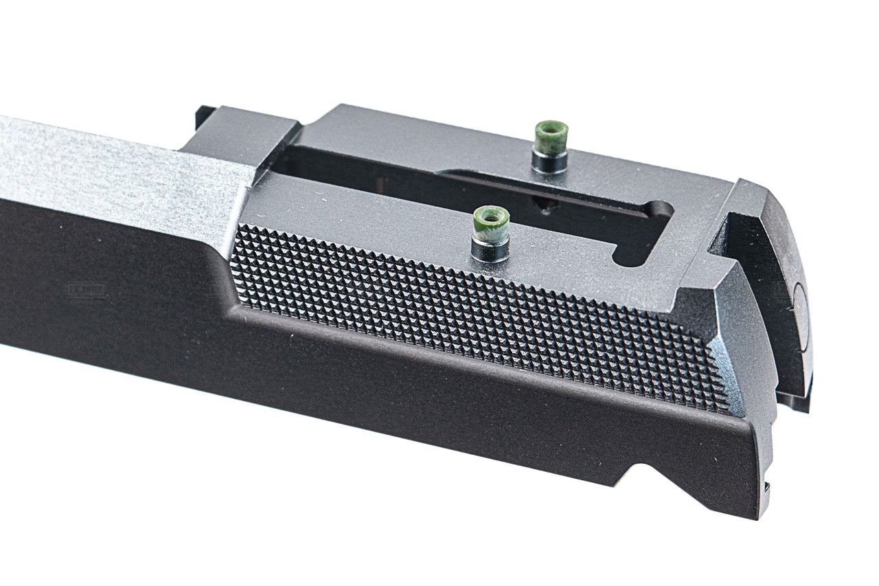 SAVIA CNC Aluminum Infinity RMR Cut Slide For Marui TM Hi-Capa 5.1 GBBP Series -Titanium Grey