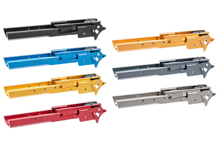 SAVIA CNC Aluminum Type 1 Frame For Marui TM Hi-Capa 5.1 GBBP Series -Titanium Grey