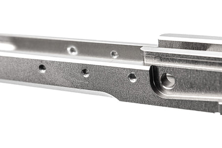 SAVIA CNC Aluminum Type 1 Frame For Marui TM Hi-Capa 5.1 GBBP Series -Titanium Grey