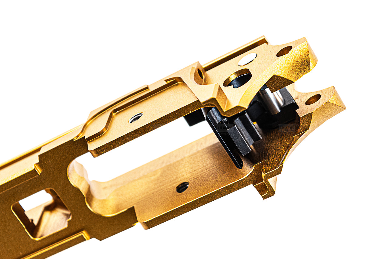 SAVIA CNC Aluminum Type 2 Frame For Marui TM Hi-Capa 5.1 GBBP Series -Silver