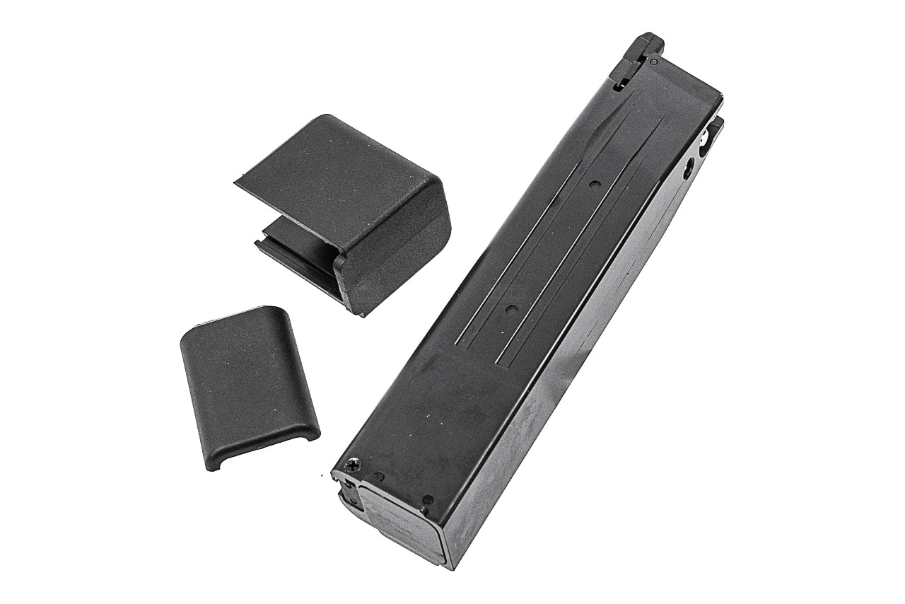 SAVIA LIKISEI Super Lightweight Aluminum 165mm 35 Rounds Mid Gas Magazine For Marui TM Hi-Capa GBBP Series