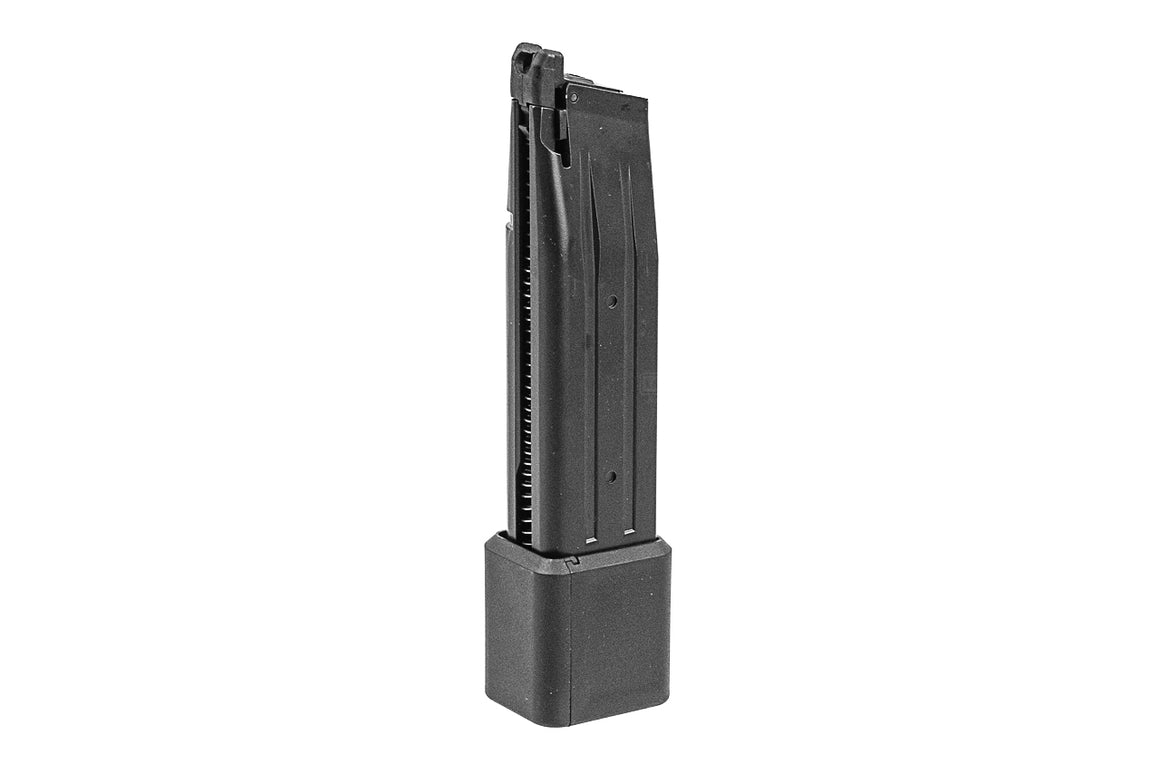 SAVIA LIKISEI Super Lightweight Aluminum 165mm 35 Rounds Mid Gas Magazine For Marui TM Hi-Capa GBBP Series