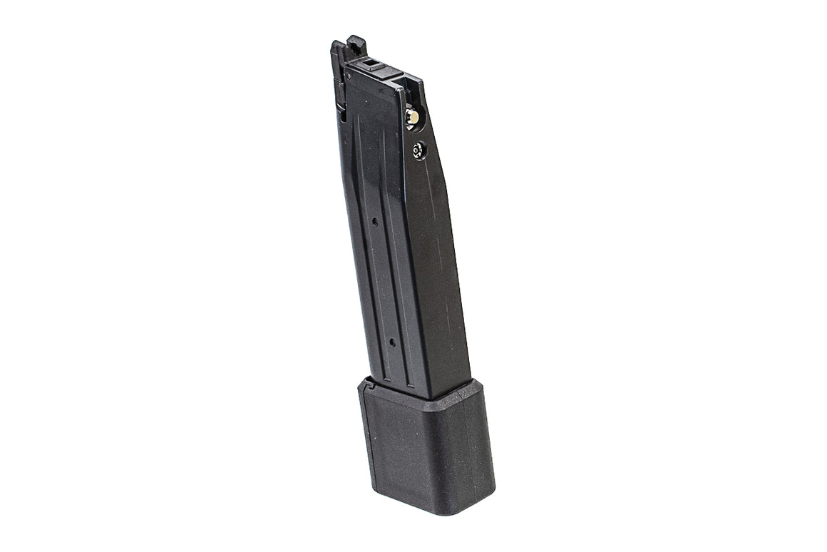 SAVIA LIKISEI Super Lightweight Aluminum 165mm 35 Rounds Mid Gas Magazine For Marui TM Hi-Capa GBBP Series