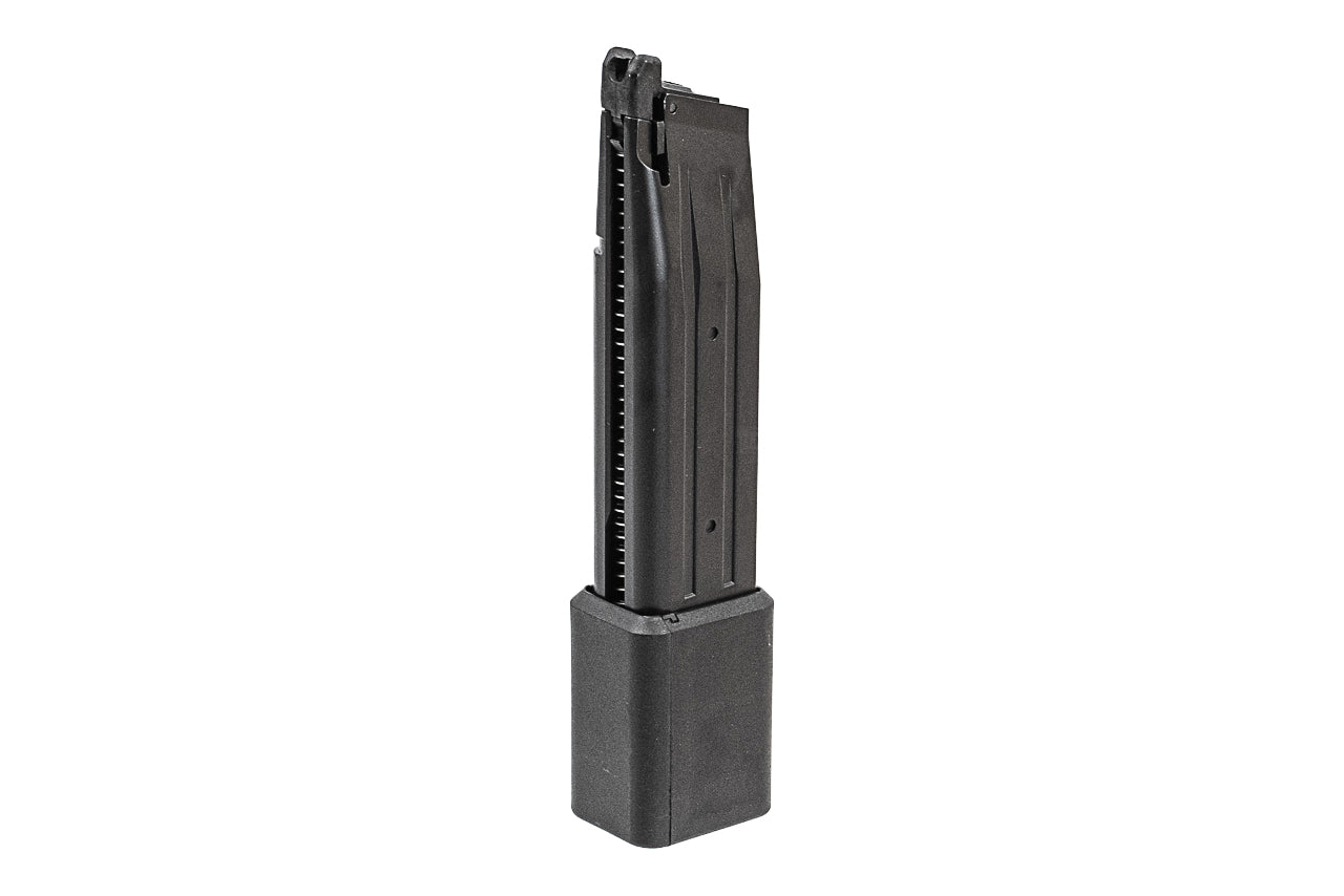 SAVIA LIKISEI Super Lightweight Aluminum 177mm 40 Rounds Long Gas Magazine For Marui TM Hi-Capa GBBP Series
