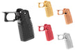 SAVIA CNC Aluminum Type 3 Grip For Marui TM Hi-Capa GBBP Series -Silver