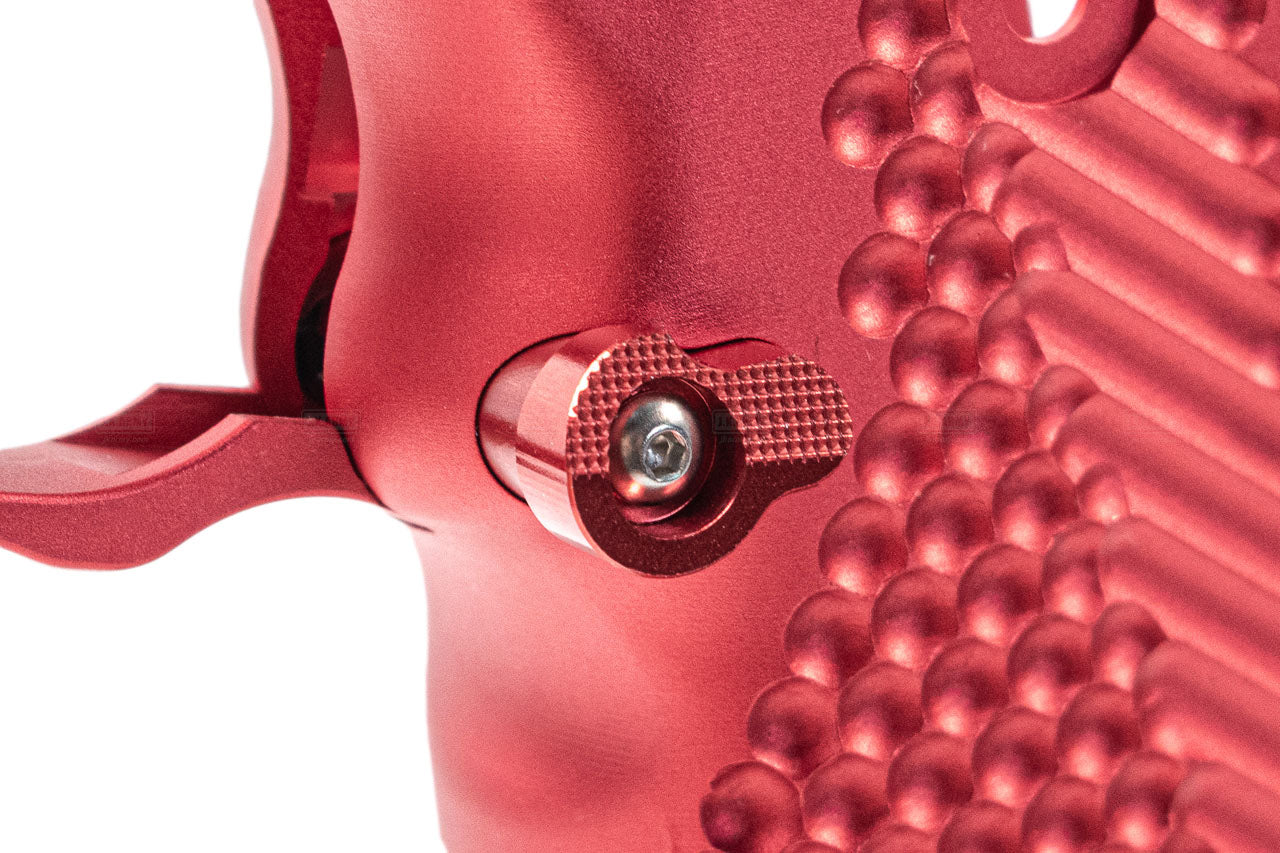 SAVIA CNC Aluminum Type 3 Grip For Marui TM Hi-Capa GBBP Series -Silver