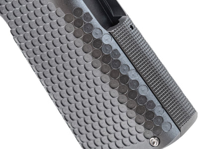 SAVIA CNC Aluminum Type 5 Grip For Marui TM Hi-Capa GBBP Series -Silver
