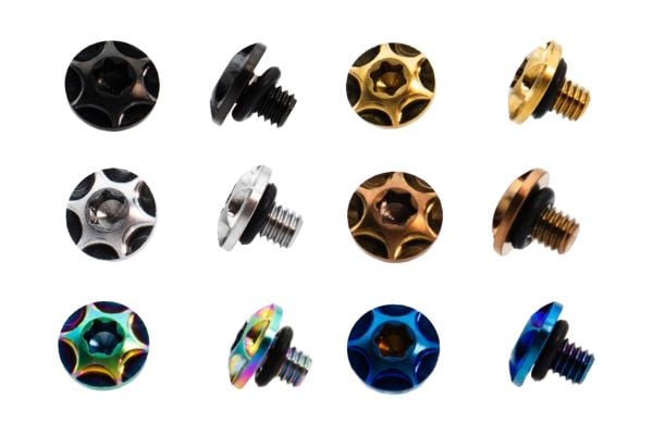 SAVIA Stainless Steel Grip Screw Type 2 For Marui TM Hi-Capa GBBP Series