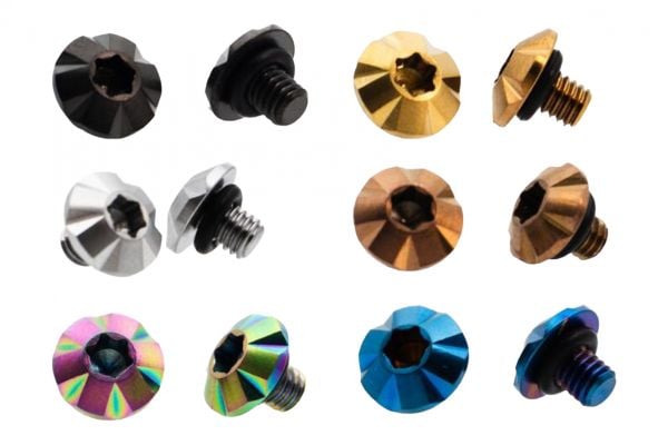 SAVIA Stainless Steel Grip Screw Type 7 For Marui TM Hi-Capa GBBP Series