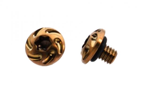 SAVIA Stainless Steel Grip Screw Type 8 For Marui TM Hi-Capa GBBP Series