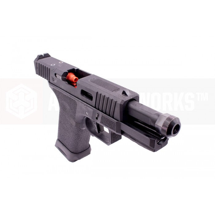 EMG SAI BLU Tier One 2.0 Compact GBB Pistol Airsoft ( Aluminum / Green Gas Type ) ( Black ) #SA-TO2001