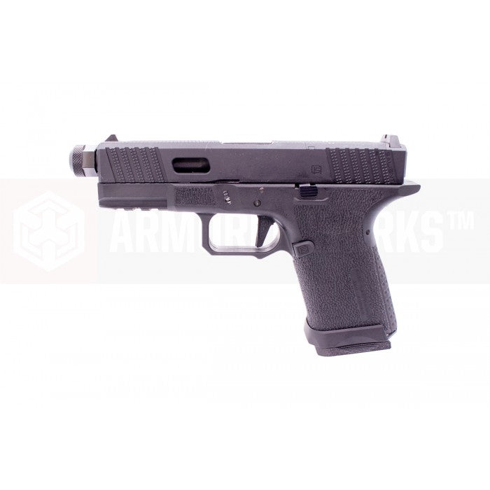 EMG SAI BLU Tier One 2.0 Compact GBB Pistol Airsoft ( Aluminum / Green Gas Type ) ( Black ) #SA-TO2001
