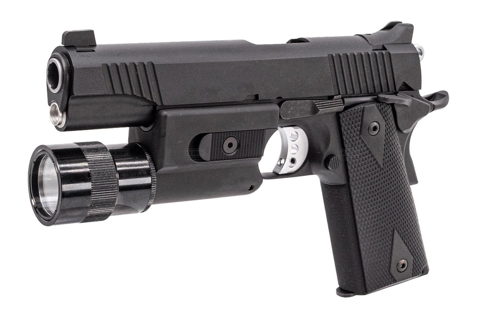 Stark Arms LAPD SWAT Custom II w/ V1911 Flashlight 1911 Type Airsoft GBB Pistol