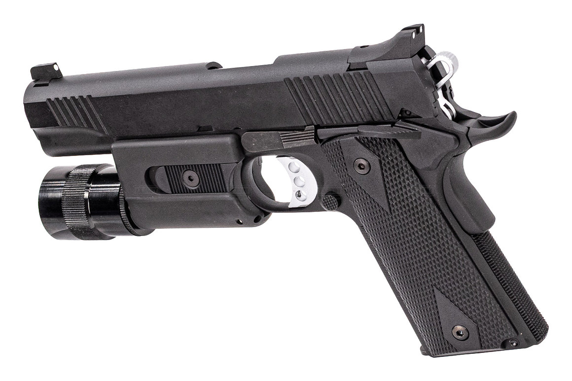 Stark Arms LAPD SWAT Custom II w/ V1911 Flashlight 1911 Type Airsoft GBB Pistol