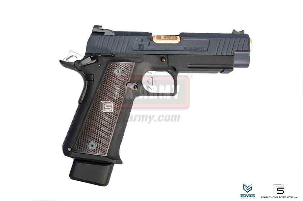 EMG SAI 2011 DS Hi-Capa 4.3 Airsoft GBB Pistol ( BK )