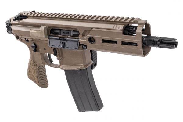 Salvo Precision Rattler 300BLK 5.5" MWS GBB Rifle Airsoft ( FDE )