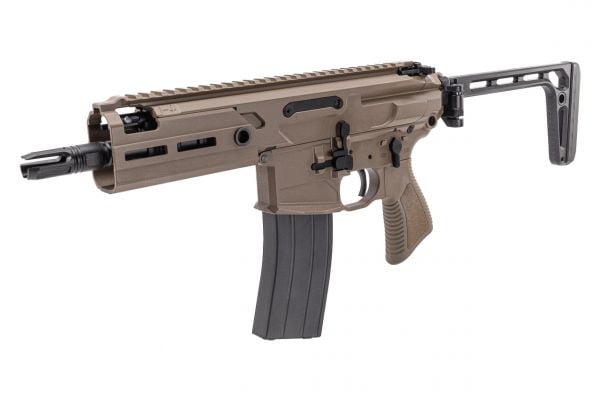Salvo Precision Rattler 300BLK 5.5" MWS GBB Rifle Airsoft ( FDE )