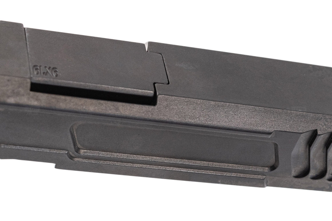 SAT CNC Steel G34 Loki Style Slide Set with Compensator For Marui TM G17 / G34 GBBP Series -Black