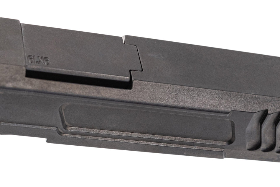 SAT CNC Steel G34 Loki Style Slide Set with Compensator For Marui TM G17 / G34 GBBP Series -Black