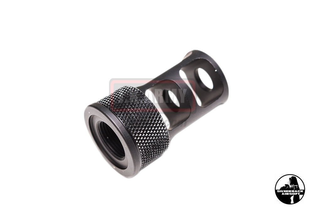 Silverback Airsoft DTSS .338 Dummy Suppressor / Barrel Extension W/ Muzzle Brake