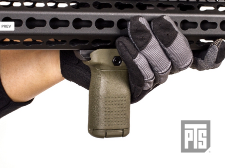 PTS® EPF-S Vertical Foregrip  [ BK/OG/DE ]-Dark Earth ( DE )