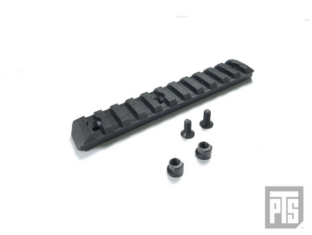 PTS® Enhanced Rail Section ( KEYMOD ) - [ 11 Slots ]-Dark Earth ( DE )