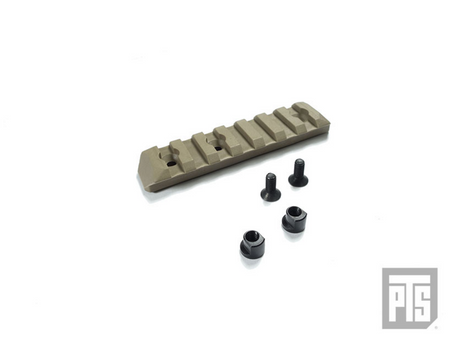 PTS® Enhanced Rail Section ( KEYMOD ) - [ 7 Slots ]-Dark Earth ( DE )