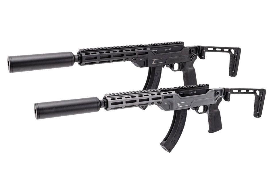 SEAL Airsoft KC02 B-TM Folding Stock GBB Rifle Airsoft ( With Barrel Extension ) -Grey