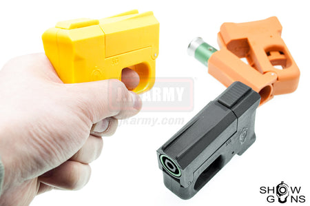 Show Guns ESC Gas BBs Emergency Shotshell Carrie-Yellow