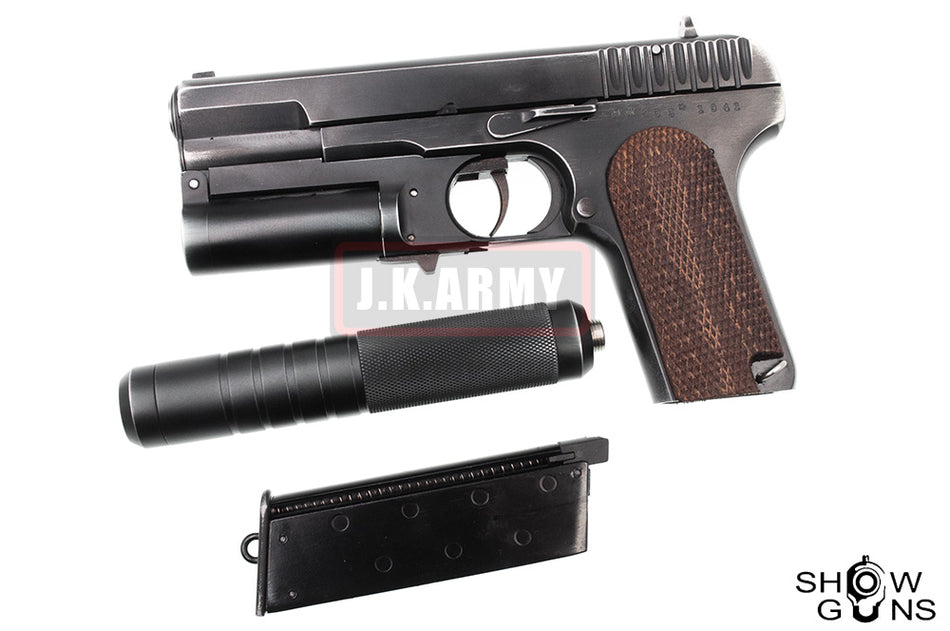 Show Guns Custom-Made KPS TT-33 with Shotshell Launcher - Battle Damaged Custom ( Kingsman Pistol Shotgun ) ( Limited Edition )