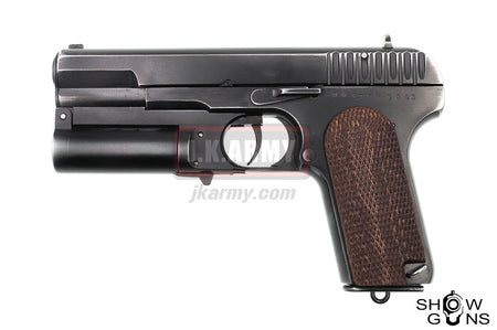 Show Guns Custom-Made KPS TT-33 with Shotshell Launcher - Battle Damaged Custom ( Kingsman Pistol Shotgun ) ( Limited Edition )