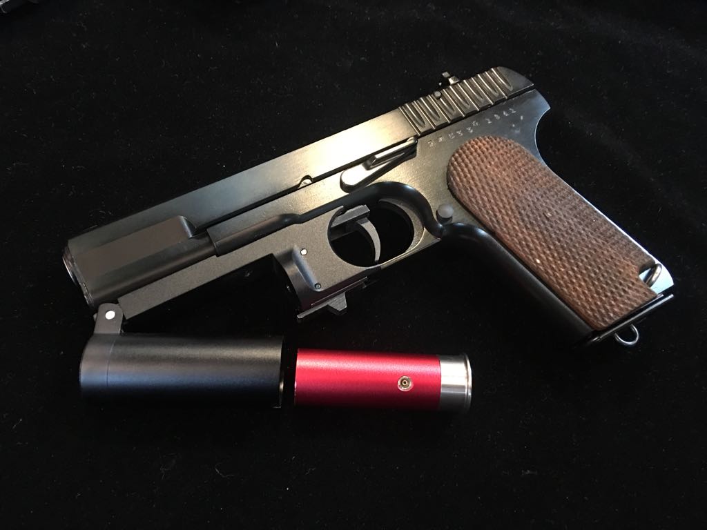 Show Guns Custom-Made KPS TT-33 with Shotshell Launcher ( Kingsman Pistol Shotgun ) ( Limited Edition )