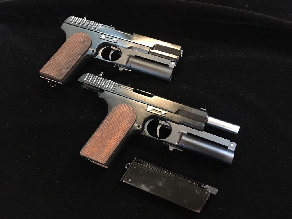 Show Guns Custom-Made KPS TT-33 with Shotshell Launcher ( Kingsman Pistol Shotgun ) ( Limited Edition )