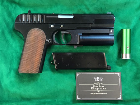 Show Guns Custom-Made KPS TT-33 with Shotshell Launcher ( Kingsman Pistol Shotgun ) ( Limited Edition )