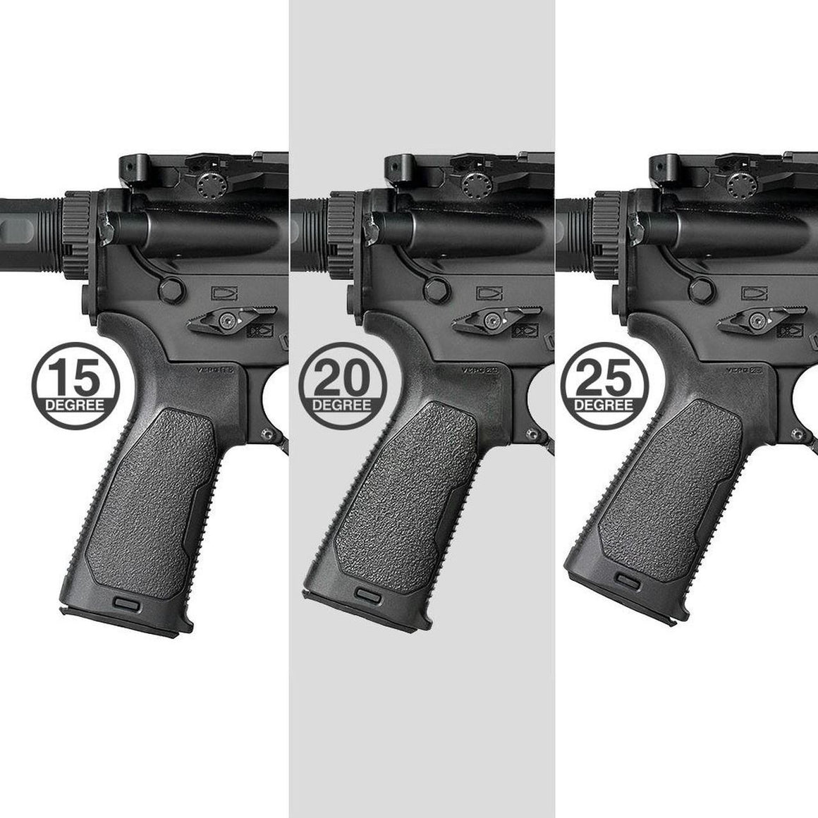Strike Industries SI Enhanced Pistol Grip 15 Angle for GBB ( Black )
