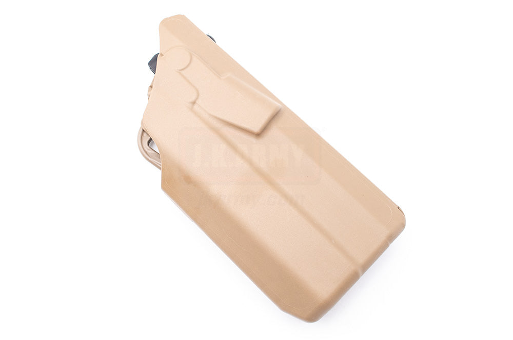 Safariland Model 7377 8325 ALS Holster for Glock 17 , 22 Gen 1-5 with SF X300 / M3 / TLR-1 / APL Flashlight-Dark Earth ( DE )