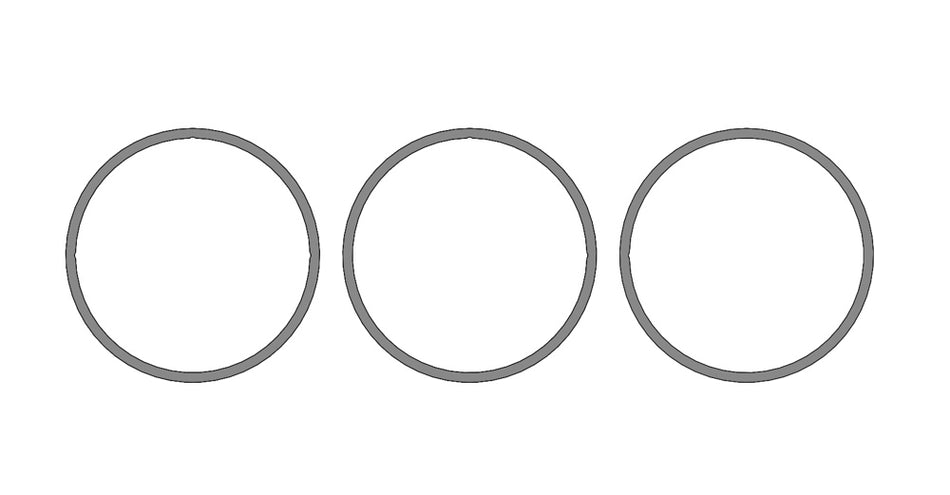 Alpha Pipe Tube Cap & Barrel Nut Precision Washers ( 0.05, 0.1, 0.2 ) for M4 Series PTW