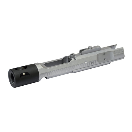 SLR Airsoftworks CNC Steel Bolt Carrier for Marui TM MWS GBBR System ( TiN Titanium Nitride ) ( by DYTAC )-Titanium Grey