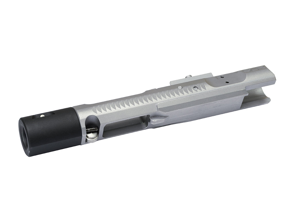 SLR Airsoftworks CNC Steel Bolt Carrier for Marui TM MWS GBBR System ( TiN Titanium Nitride ) ( by DYTAC )-Titanium Grey