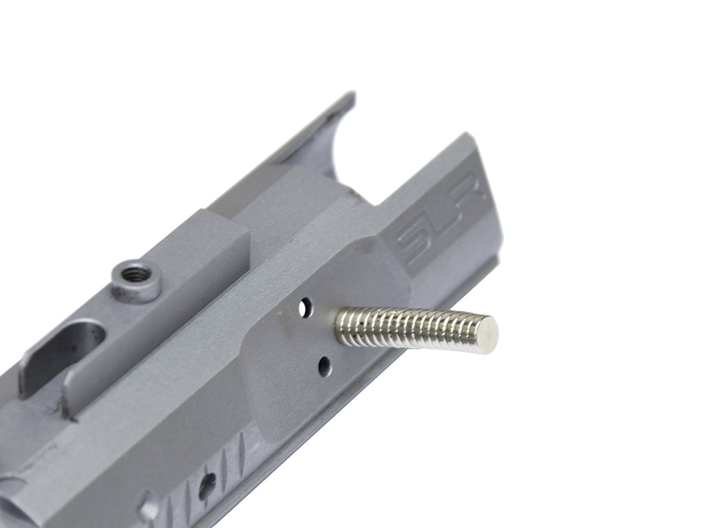 SLR Airsoftworks CNC Steel Bolt Carrier for Marui TM MWS GBBR System ( TiN Titanium Nitride ) ( by DYTAC )-Titanium Grey