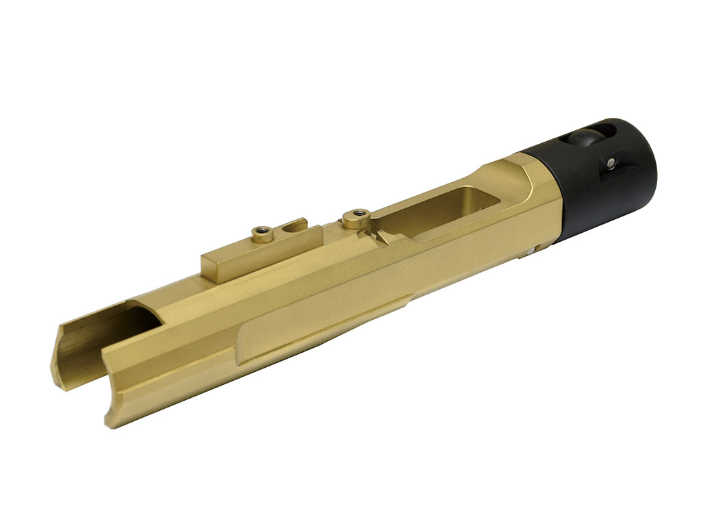 SLR Airsoftworks CNC Steel Bolt Carrier for Marui TM MWS GBBR System ( TiN Titanium Nitride ) ( by DYTAC )-Titanium Grey