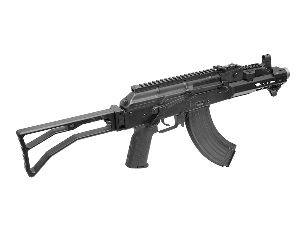 SLR Airsoftworks 6.5” Light M-LOK EXT Extended Handguard Rail Full Kit for GHK AKM GBBR Series ( Black ) ( by DYTAC )