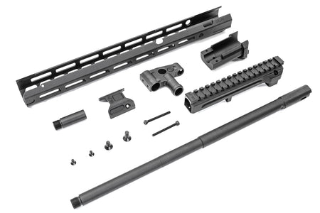 SLR Airsoftworks 14.7" Light M-LOK EXT Extended Conversion Kit for Tokyo Marui TM AKM GBBR